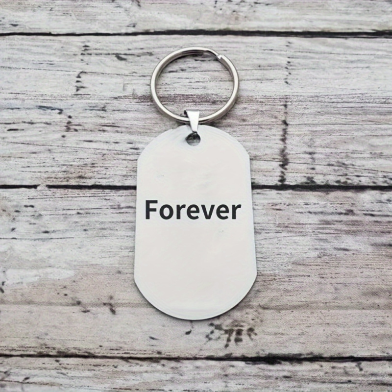 Custom Photo Keychain Personal - Initial Ring Custom ulasan dan harga