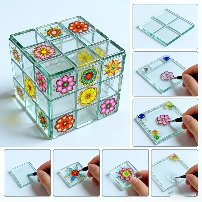 100/200g Transparent Glass Mos - Photo Mosaic Print ulasan dan harga