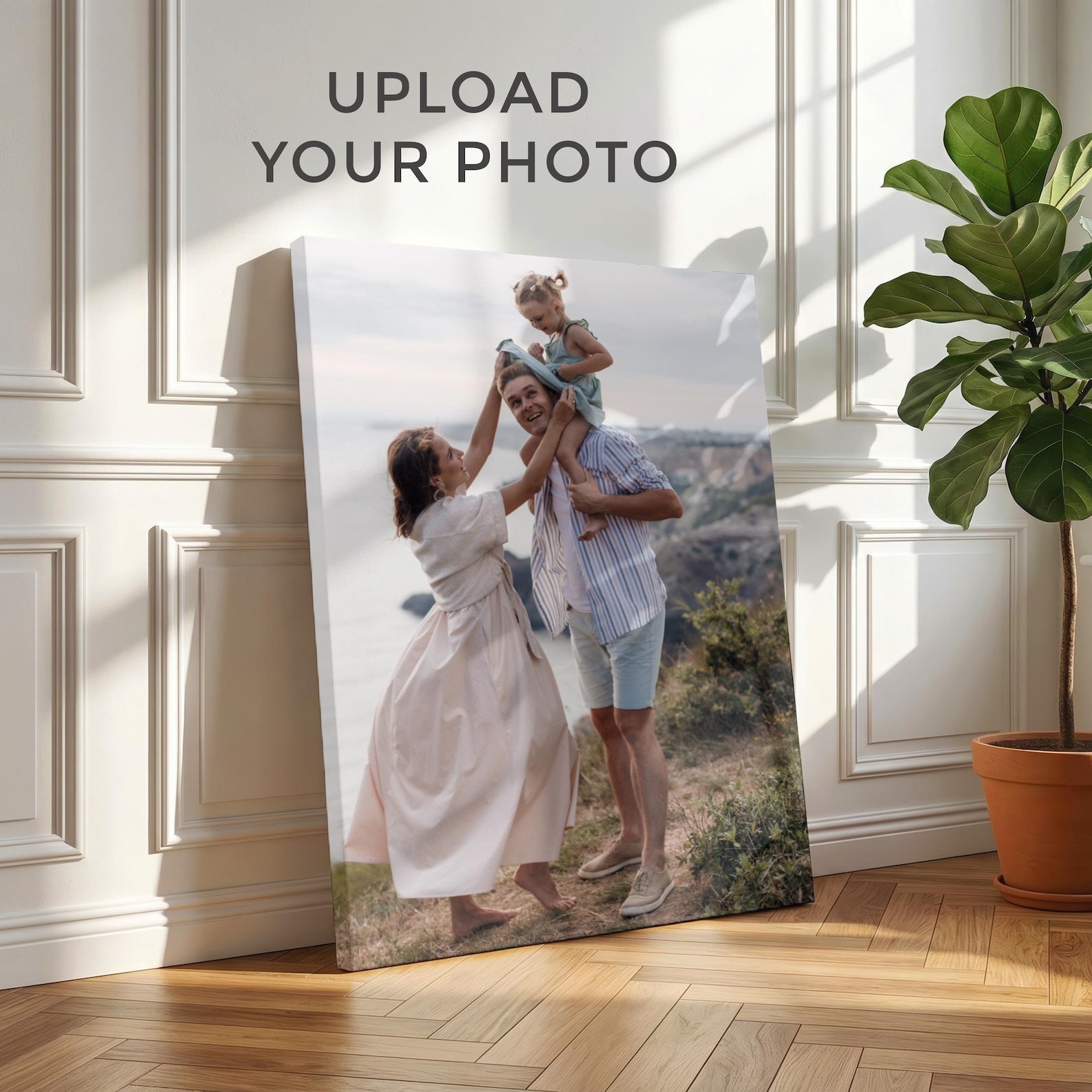Personalized Photo Canvas, Cus - Pet Portrait Custom ulasan dan harga