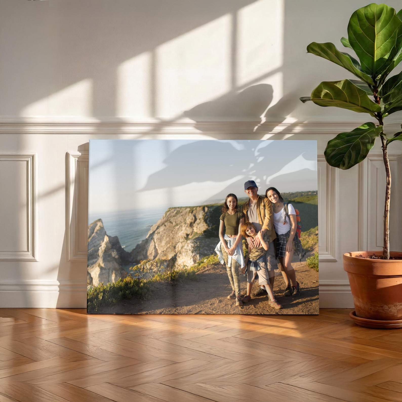 Personalized Photo Canvas, Cus - Pet Portrait Custom ulasan dan harga