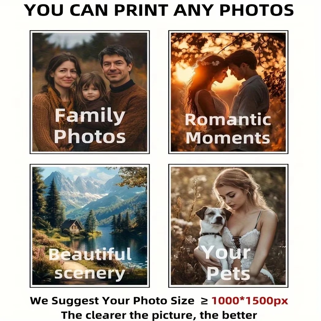 Personalized Photo Canvas, Cus - Pet Portrait Custom ulasan dan harga
